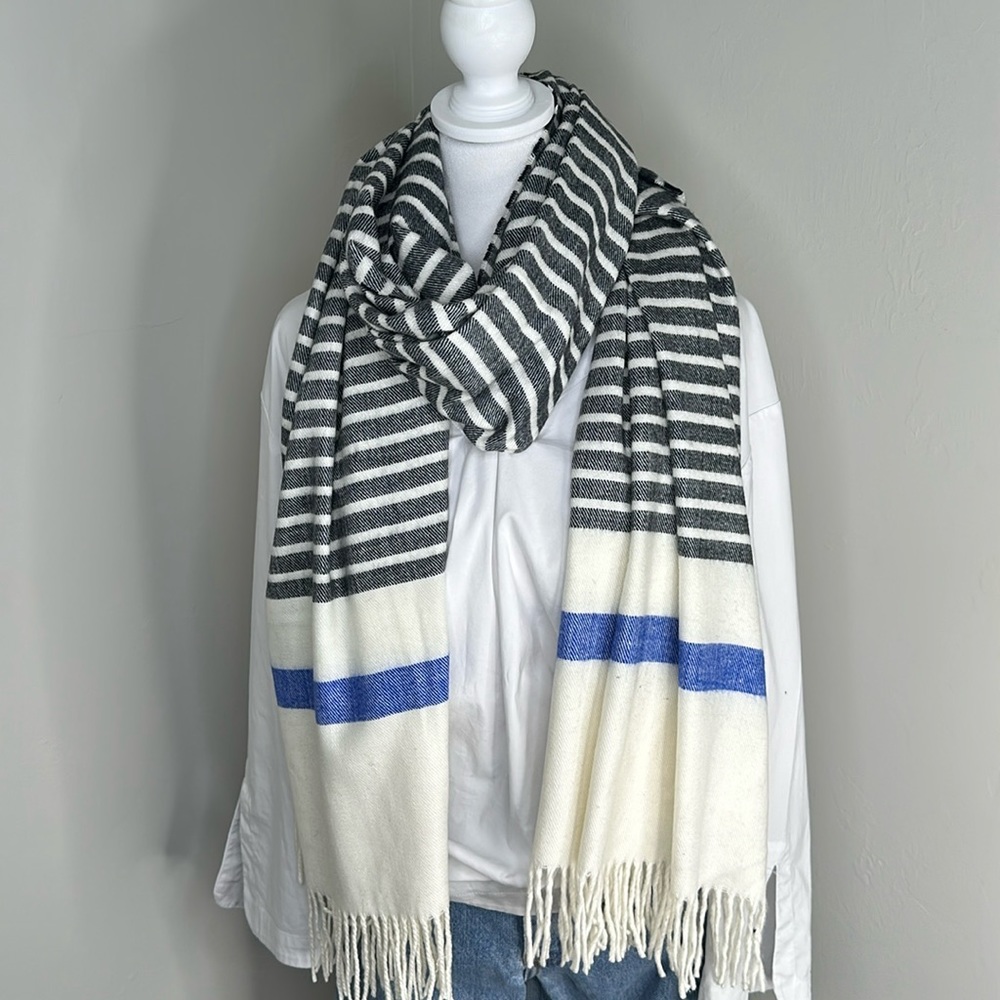 Gap Cozy Breton Stripe Scarf